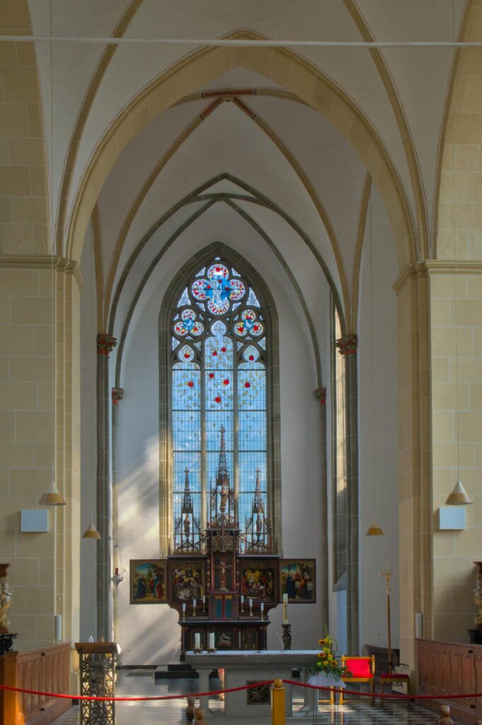 Blick zum Altar - Abteikirche Kloster Kamp