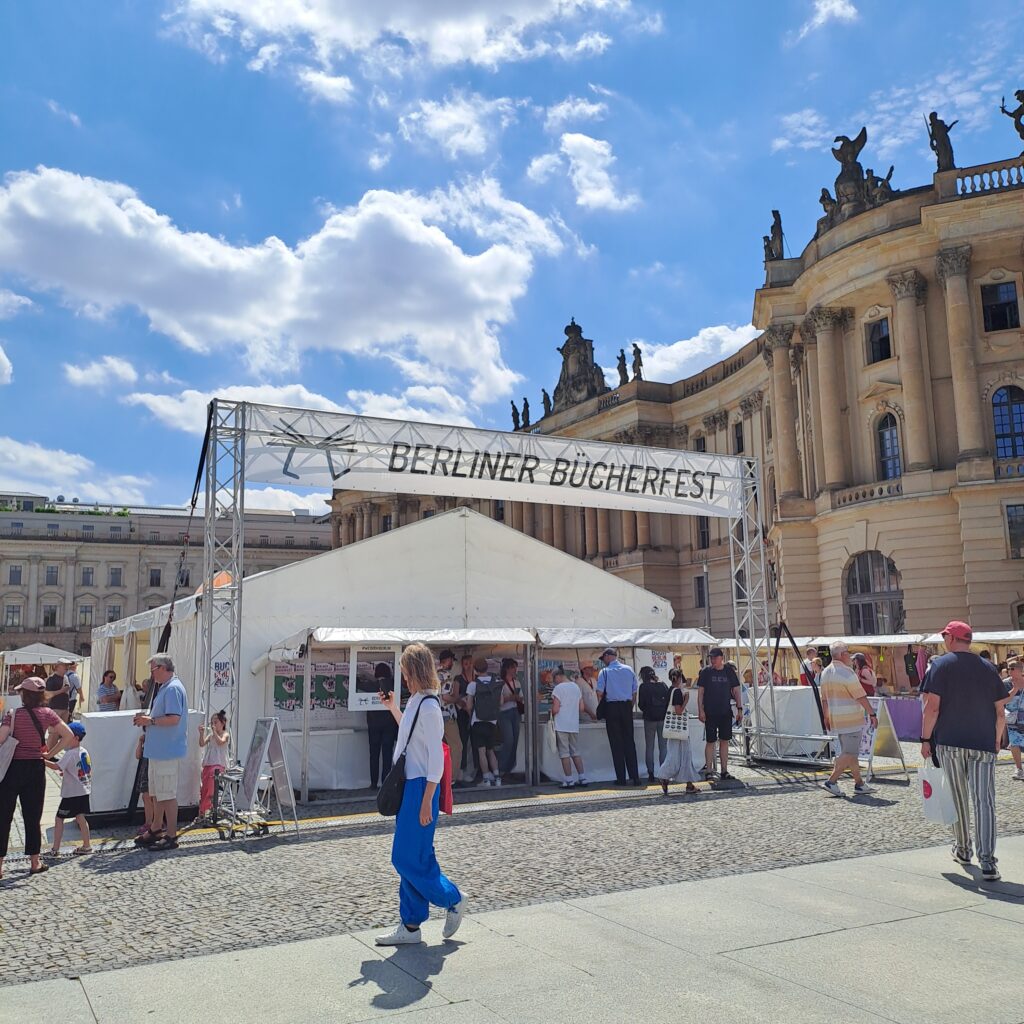 Berliner Bücherfest auf dem Bebelplatz
