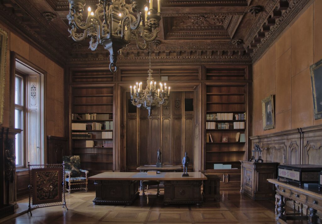Arbeitszimmer des Firmenchefs