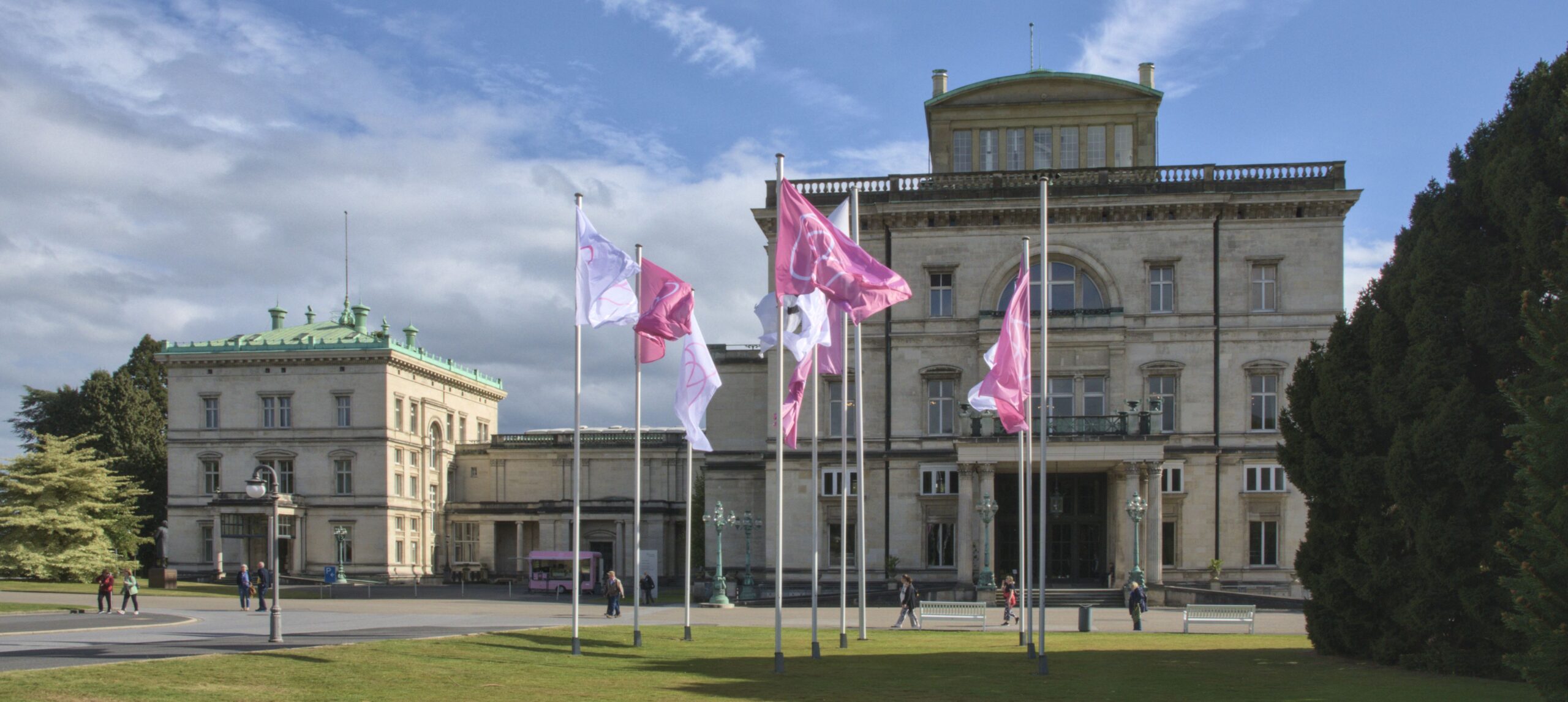 Villa Hügel, EIngangsbereich