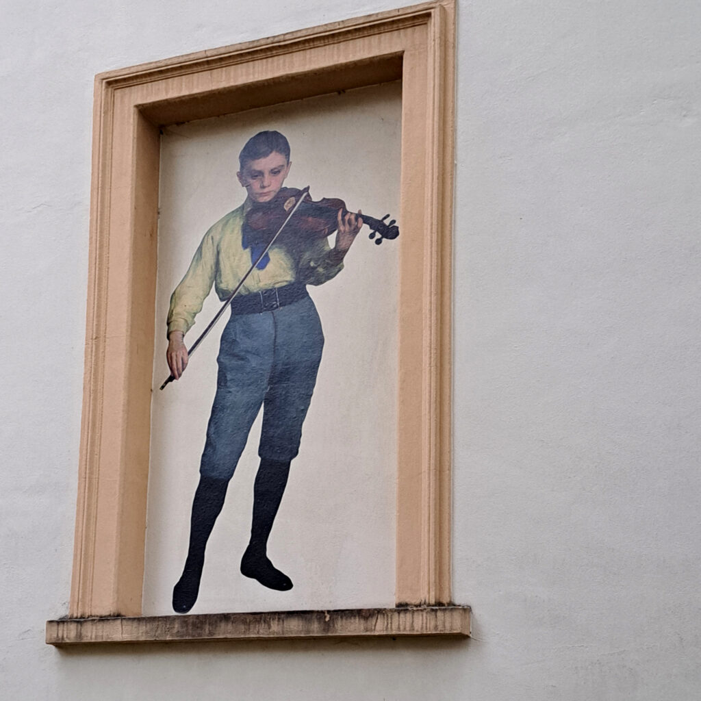 Geiger an der Kreismusikschule