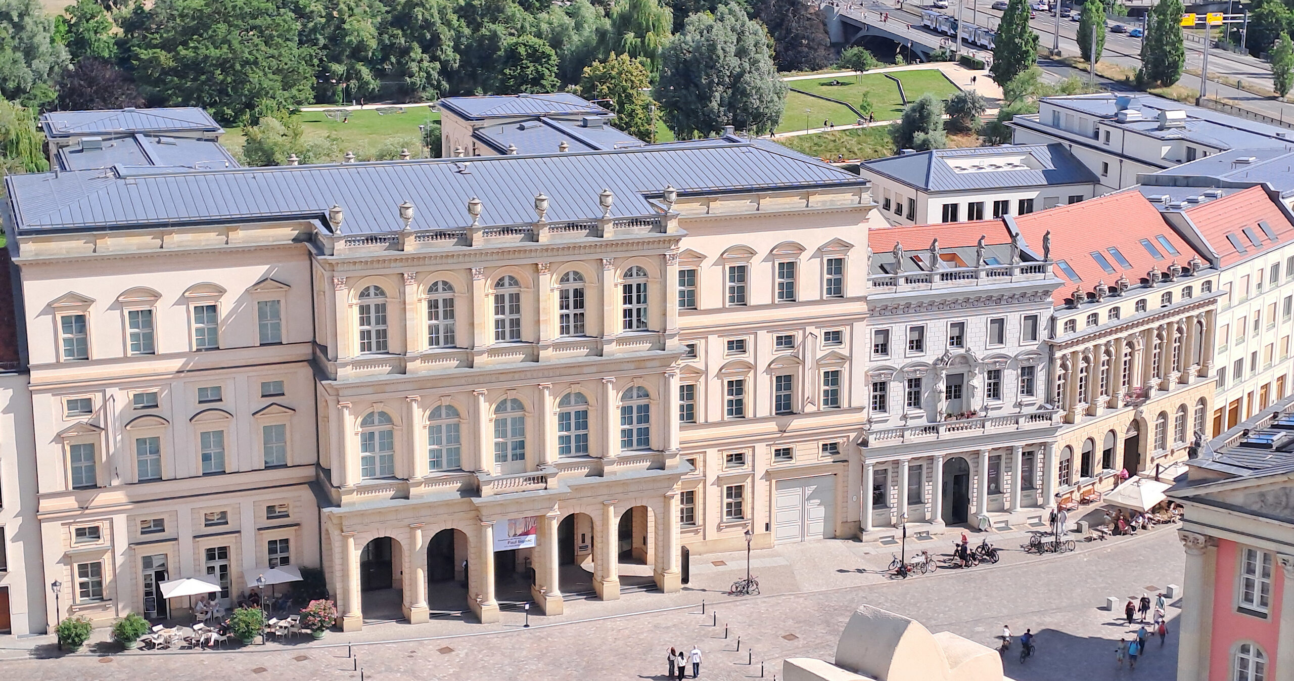 Museum Barberini - Ansicht vom Turm der Nikolai-KIrche aus